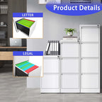 Classeur métallique vertical à 4 tiroirs avec serrure, classeur vertical en acier pour le bureau ou la maison pour format A4 légal/Lettre