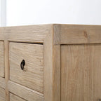 Commode Pin Naturel Vieilli 88x18x35H
