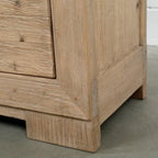 Commode Pin Naturel Vieilli 88x18x35H