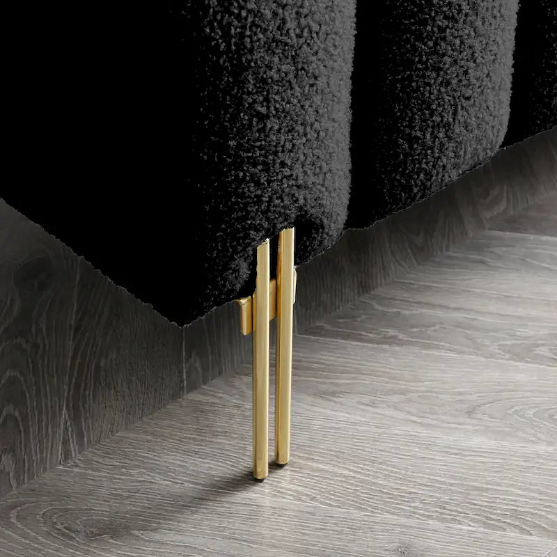 Banc de bout de lit moderne et large