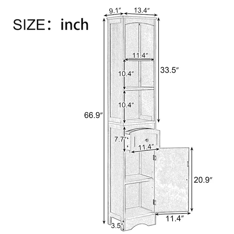 Meuble de salle de bain haut