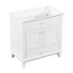 Meuble-lavabo sans lavabo