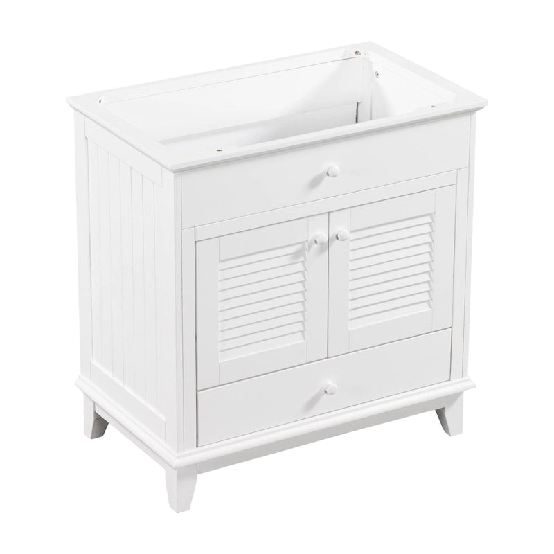 Meuble-lavabo sans lavabo