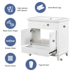 Meuble-lavabo sans lavabo