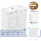 Meuble-lavabo sans lavabo