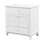 Meuble-lavabo sans lavabo