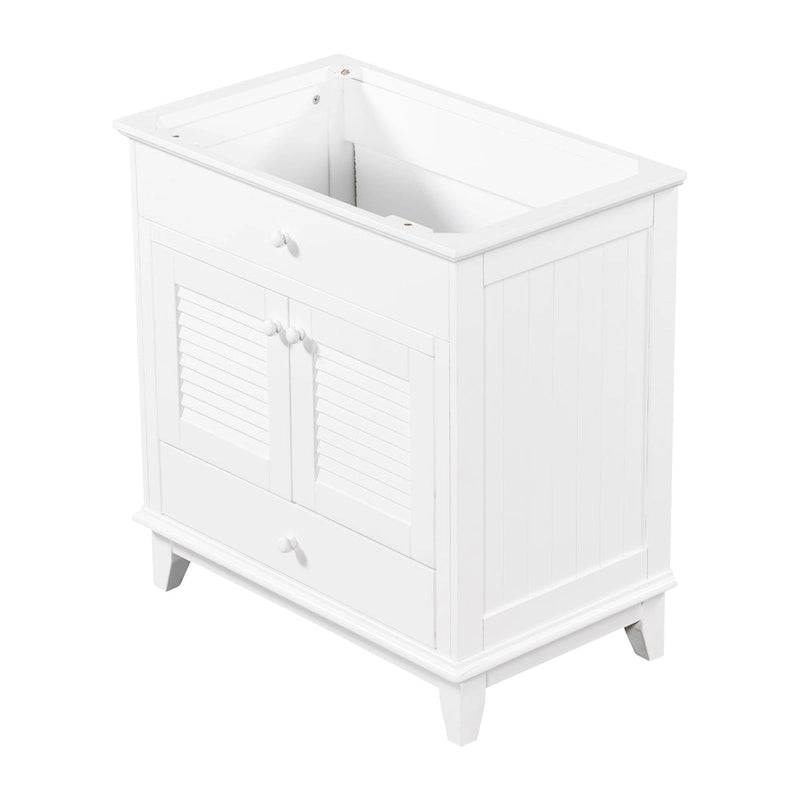 Meuble-lavabo sans lavabo