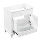 Meuble-lavabo sans lavabo