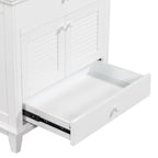Meuble-lavabo sans lavabo