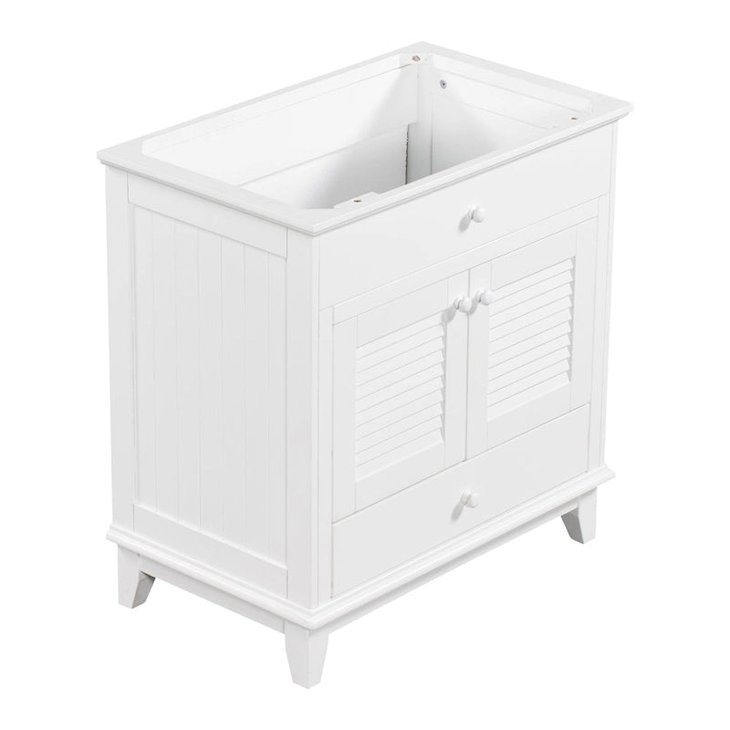 Meuble-lavabo sans lavabo