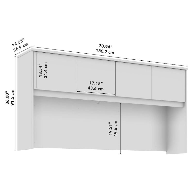 Meuble haut 72 po par