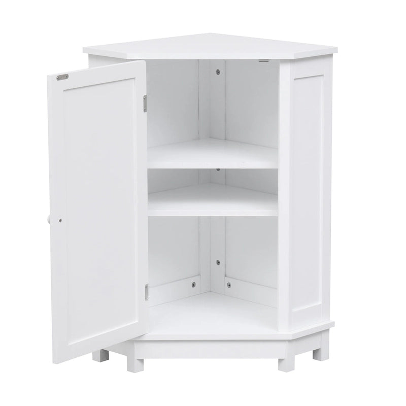 Meuble de Rangement d'Angle Triangle avec Étagère - S/O