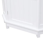 Meuble de Rangement d'Angle Triangle avec Étagère - S/O