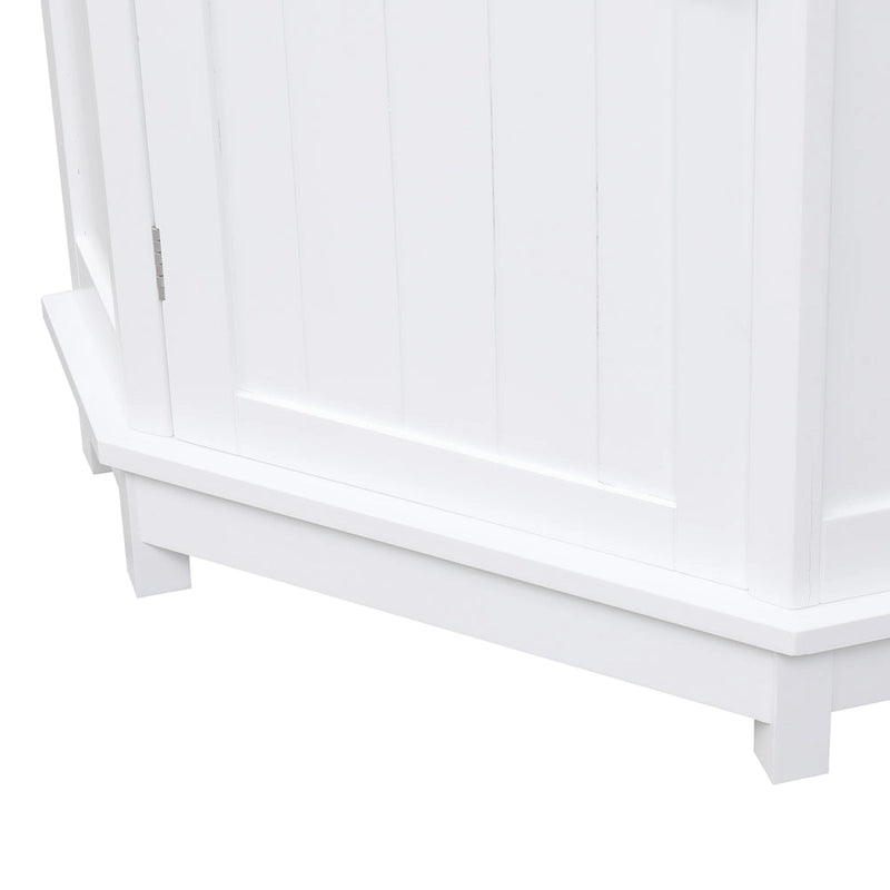 Meuble de Rangement d'Angle Triangle avec Étagère - S/O