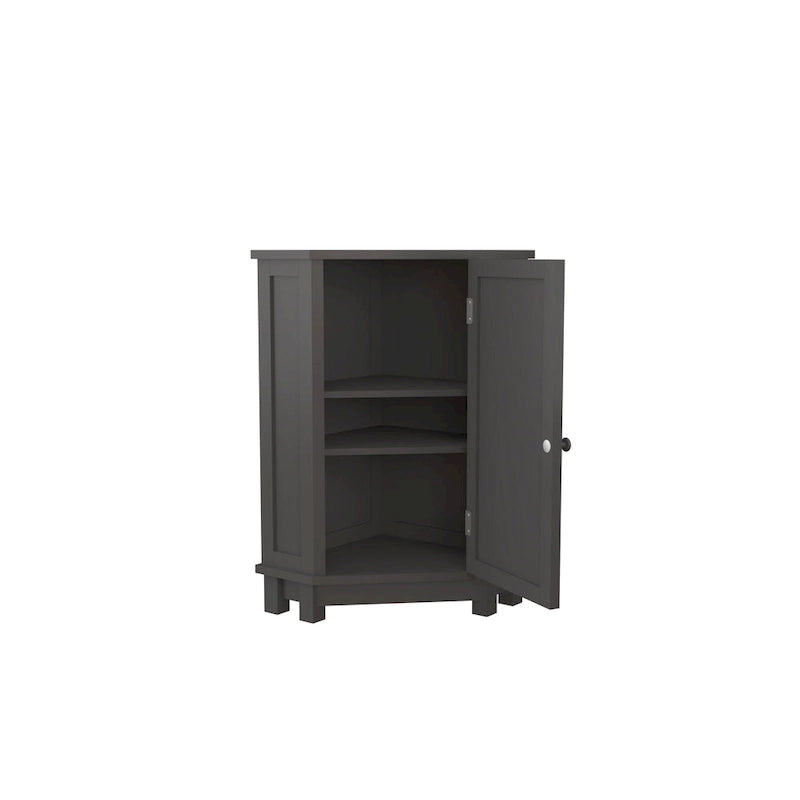 Meuble de Rangement d'Angle Triangle avec Étagère - S/O