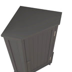 Meuble de Rangement d'Angle Triangle avec Étagère - S/O