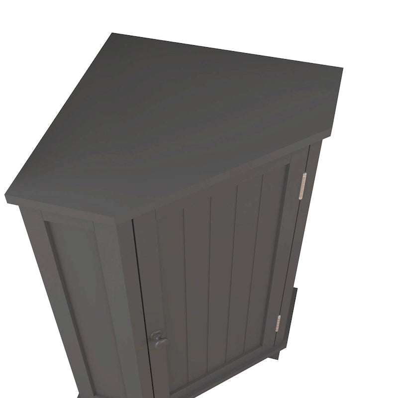 Meuble de Rangement d'Angle Triangle avec Étagère - S/O