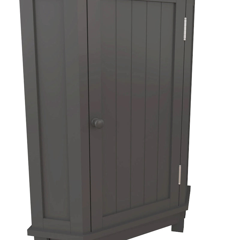 Meuble de Rangement d'Angle Triangle avec Étagère - S/O