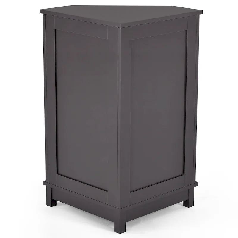 Meuble de Rangement d'Angle Triangle avec Étagère - S/O