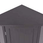 Meuble de Rangement d'Angle Triangle avec Étagère - S/O