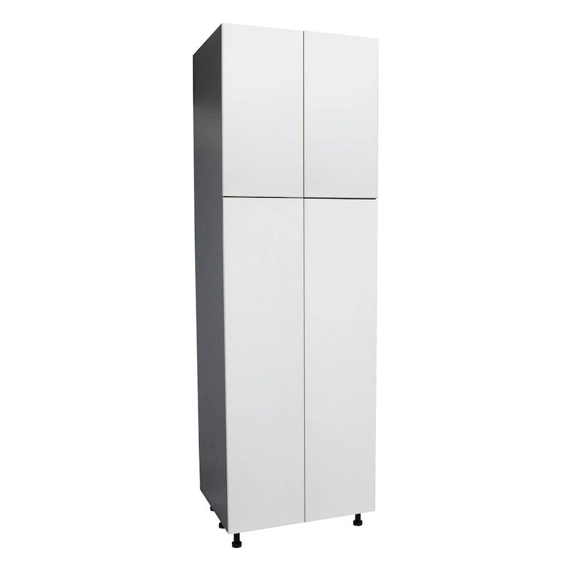 Armoire de rangement à quatre portes de 24 x 96 po - Gris - 24 x 96 x 23 3/8