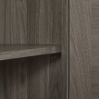 Buffet en rotin de 64,96W avec meuble de rangement à 4 portes - N/A