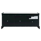 Banc de rangement avec 2 tiroirs et 2 placards, Banc à chaussures avec coussin amovible pour salon, entrée