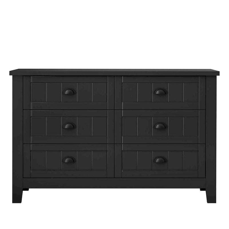 Commode à tiroirs, armoire d'appoint, buffet, comptoir de service, cadre en bois massif, panneau de porte en plastique