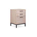 Classeur de bureau en placage de bois blanc "Mountain"