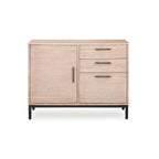 Classeur de bureau en placage de bois blanc "Mountain"