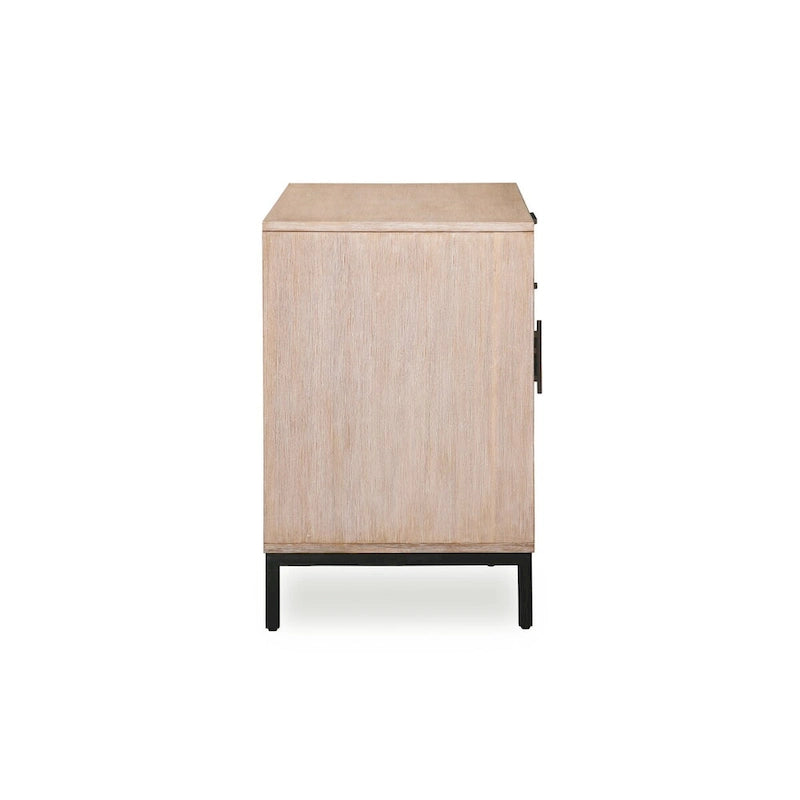 Classeur de bureau en placage de bois blanc "Mountain"