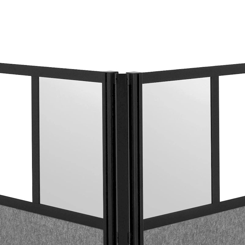 Ensemble de panneaux muraux modulaires avec 2 murs