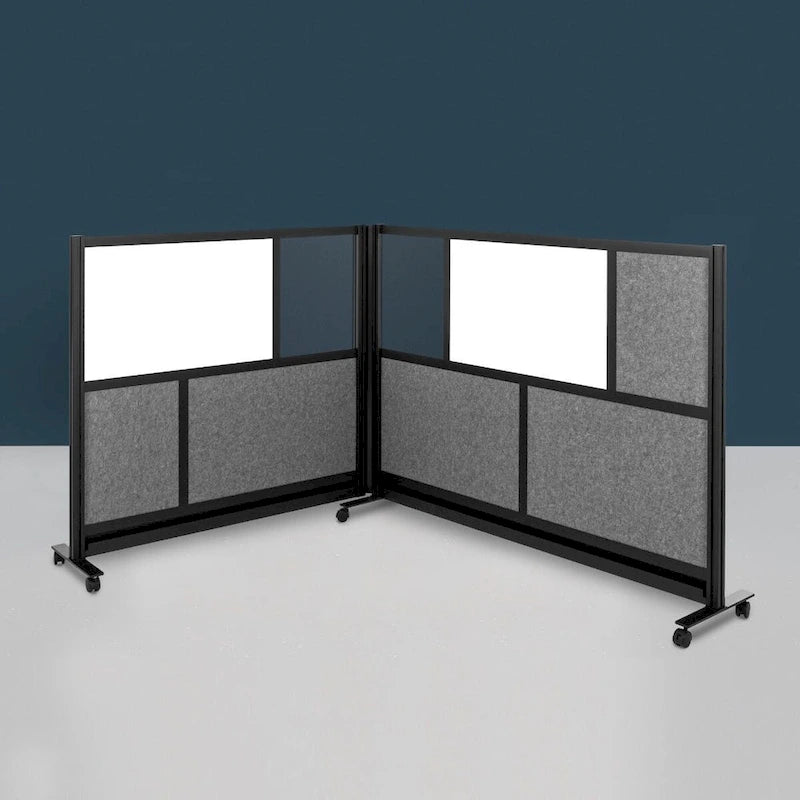 Ensemble de panneaux muraux modulaires avec 2 murs