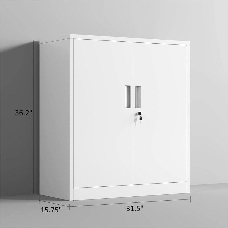 Armoire de rangement métallique