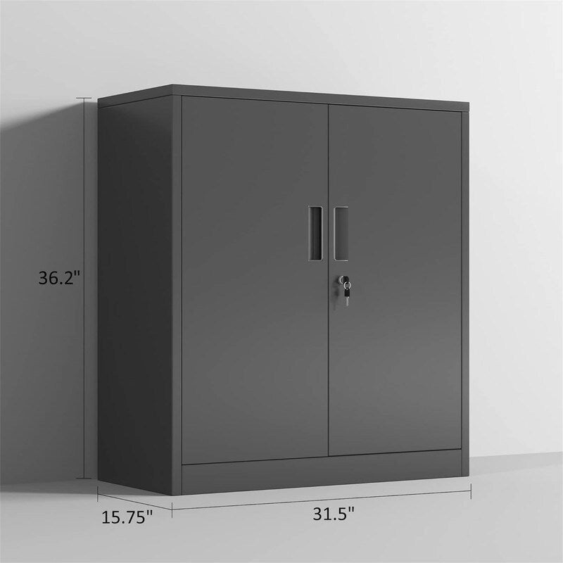 Armoire de rangement métallique