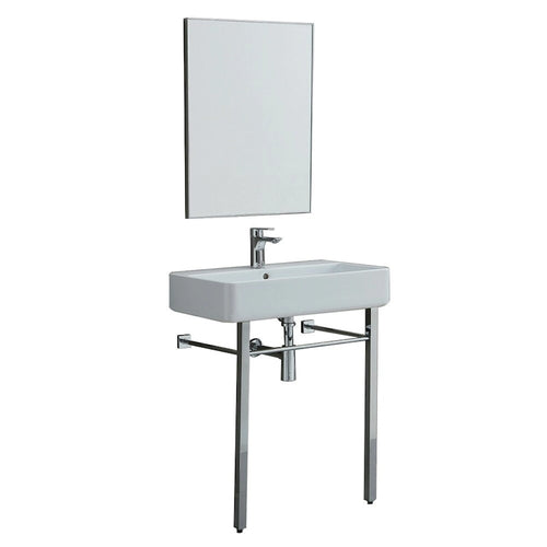 Lavabo console italien de 26 po