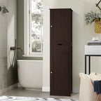 Meuble de rangement de salle de bain à 2 portes