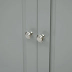 Armoire de rangement haute avec deux tiroirs
