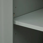 Armoire de rangement haute avec deux tiroirs