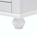 Armoire de rangement haute avec deux tiroirs