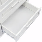 Armoire de rangement haute avec deux tiroirs