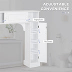 Meuble de salle de bain au-dessus des toilettes