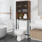Organisateur de salle de bain au-dessus des toilettes - 9,06P x 24,8L x 65H