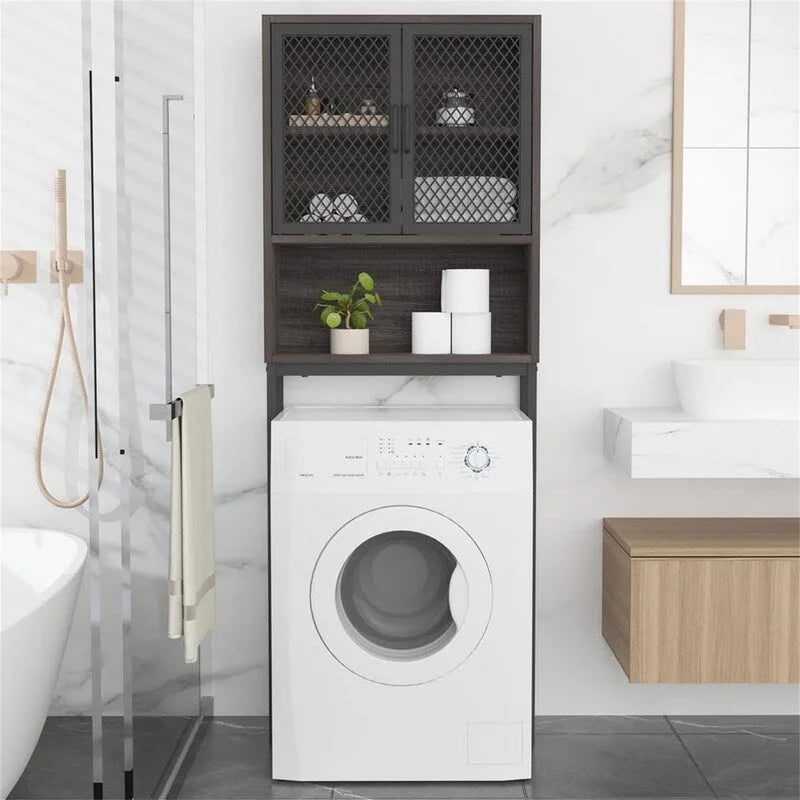 Organisateur de salle de bain au-dessus des toilettes - 9,06P x 24,8L x 65H