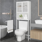 Organisateur de salle de bain au-dessus des toilettes - 9,06P x 24,8L x 65H