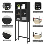 Organisateur de salle de bain au-dessus des toilettes - 9,06P x 24,8L x 65H