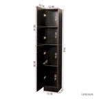 Meuble autoportant avec étagères fixes - 13.78*11.50*74.80