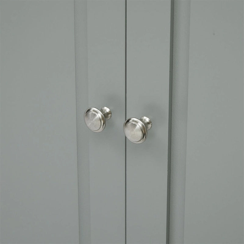 Armoire haute de rangement à deux tiroirs pour salle de bain/bureau