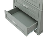 Meuble de rangement de salle de bain avec deux tiroirs