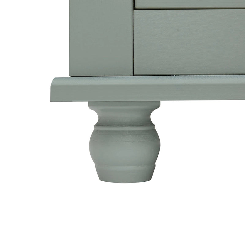 Meuble de rangement de salle de bain avec deux tiroirs